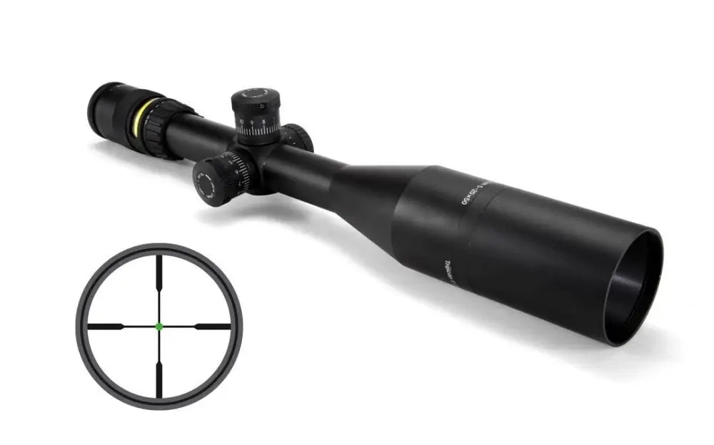 Trijicon Centerfire Scopes Accupoint Rifle Scope - 5-20x50mm Standard Duplex Crosshair with Green Dot Reticle 19.1-5.1’