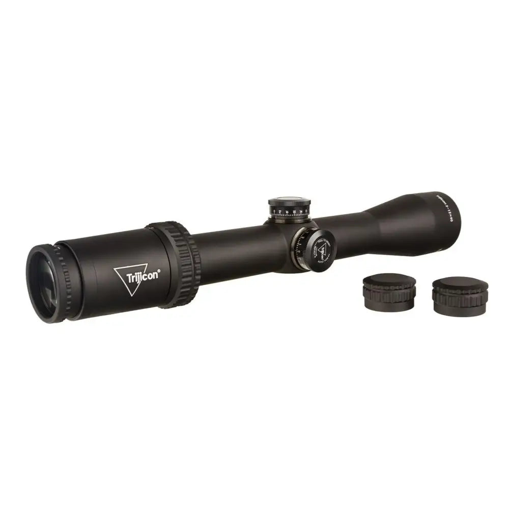 Trijicon Centerfire Scopes Ascent 3-12x40 Rifle Scope Bdc Target Holds 30mm Matte Blk Capped Adj Buy at Faith