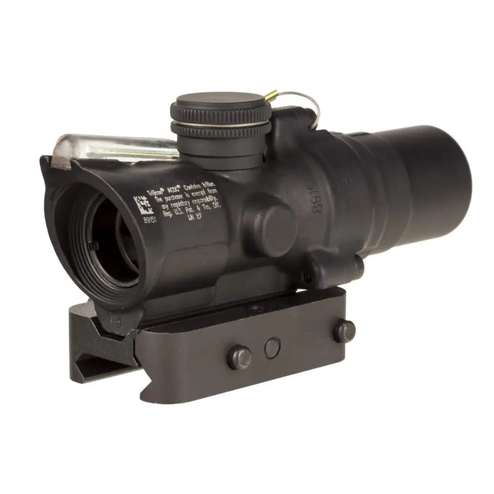 Trijicon Centerfire Scopes Compact Acog 1.5x16s Rifle Scope Low Height Green Ring & 2moa Cdr Illuminated Black