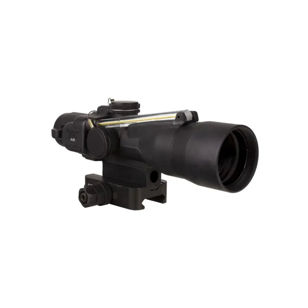 Trijicon Centerfire Scopes Compact Acog 3x30 Rifle Scope Amber Chevron 223/62gr. with Mount Illuminated Black Buy