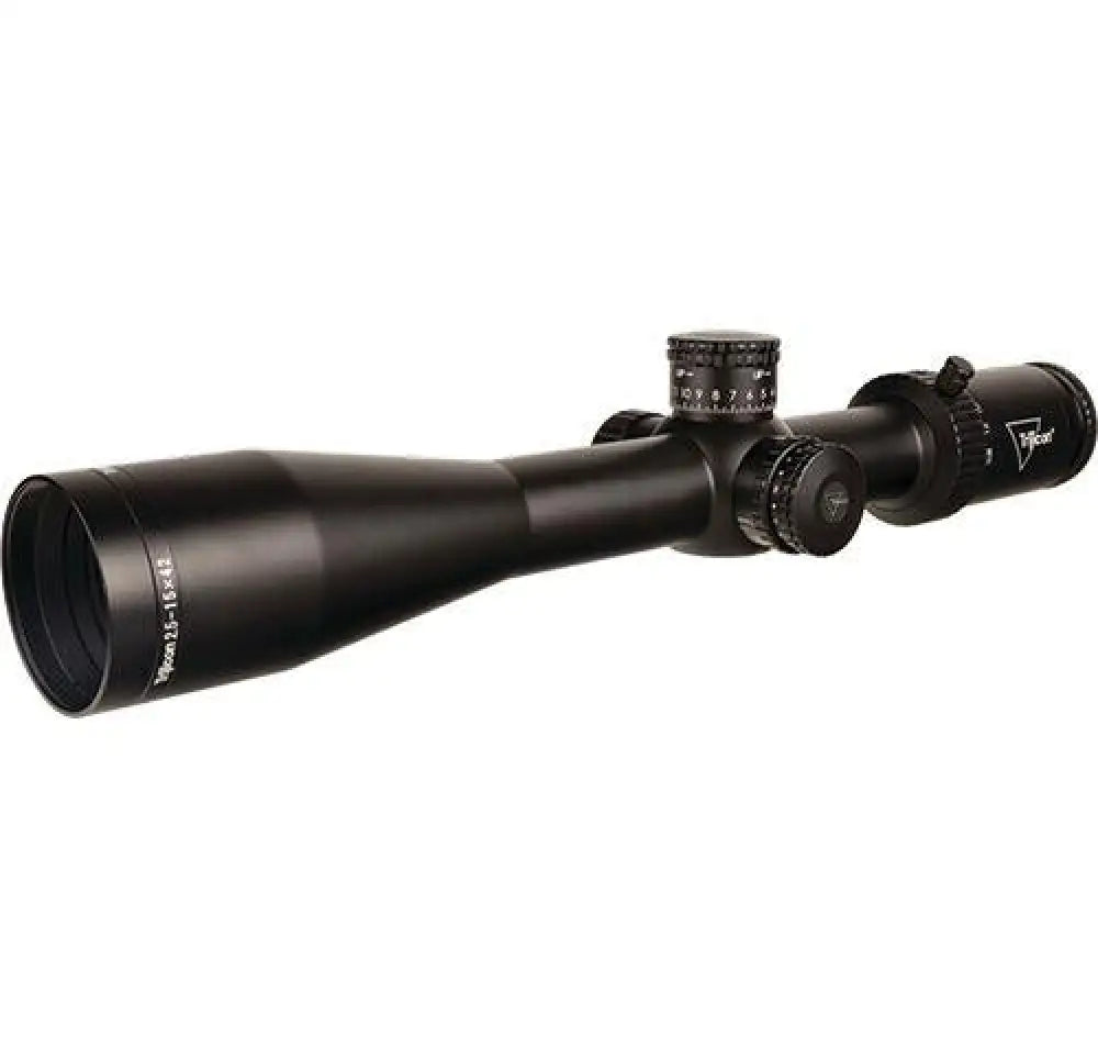 Trijicon Centerfire Scopes Credo 2.5-15x42 (sfp) 30mm Rifle Scope with Red Mrad Center Dot Exposed Elev Adj w Return