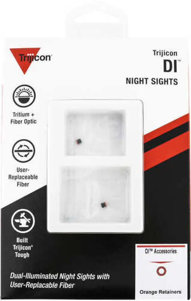 Trijicon Di Night Sight Retainer Replacement Pack Orange - Ac50013