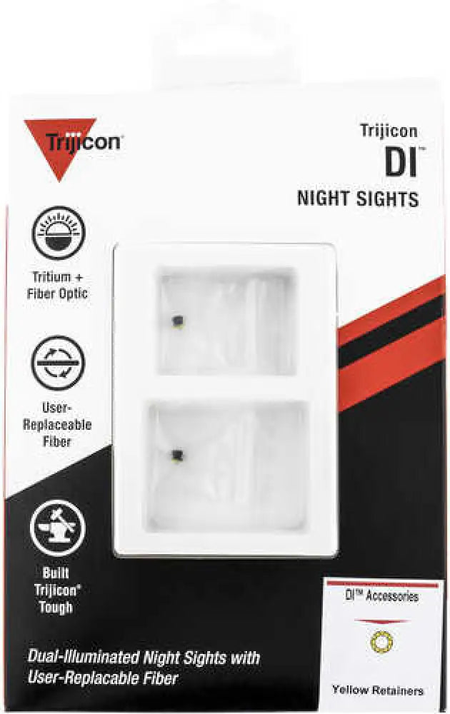 Trijicon Di Night Sight Retainer Replacement Pack Yellow - Ac50014