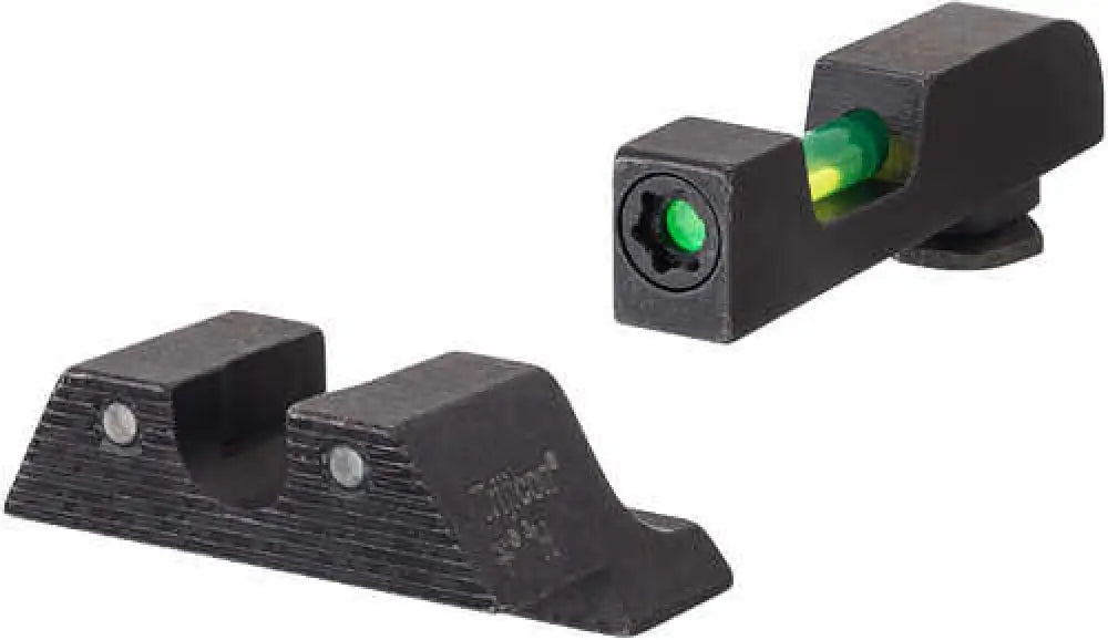 Trijicon Di Night Sight Set Fits Glock 20-2129-303640-41 Tritium/fiber Optic Green Front Rear Black Fra - 601104