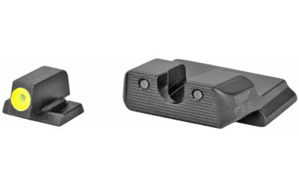 Trijicon Hd Night Sights S&w M&p Shield Ylw Buy at Faith and Freedom Outdoors - Handgun - Sight