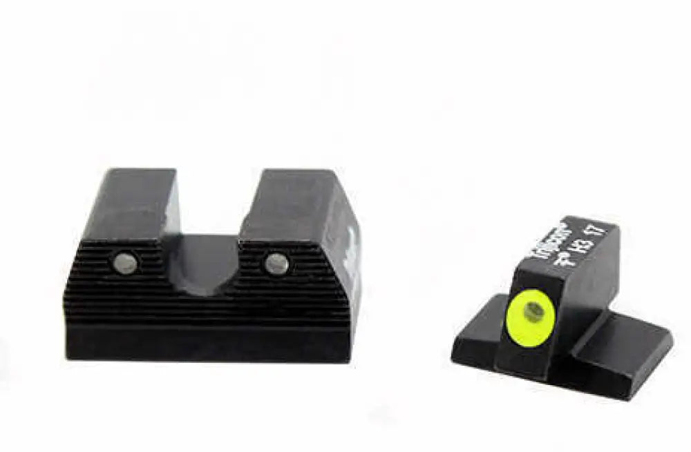 Trijicon Hd Xr Night Sight Set Yellow Front Outline Fnh Nx-45 and Fnp-45 Md: Fn603-c-600890