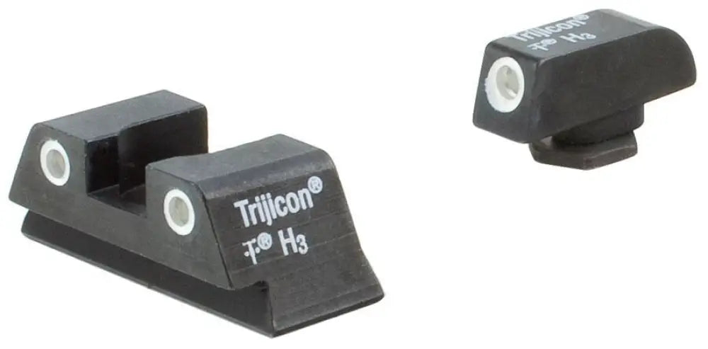 Trijicon Night Sights Bright & Tough Sight Set for Glock 42 43 Pistol - Green Front Rear Buy at Faith and Freedom