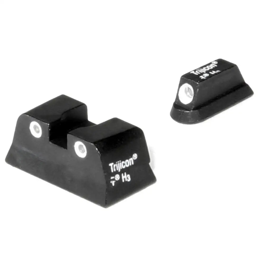 Trijicon Night Sights Bright & Tough Sight Set White with Green Front and Rear Buy at Faith and Freedom Outdoors