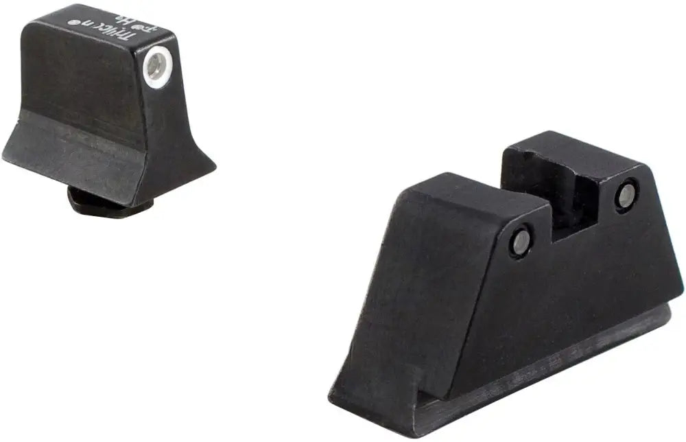 Trijicon Night Sights Bright & Tough Sight Suppressor Set for Glock - White Front/black Rear with Green Lamps Buy