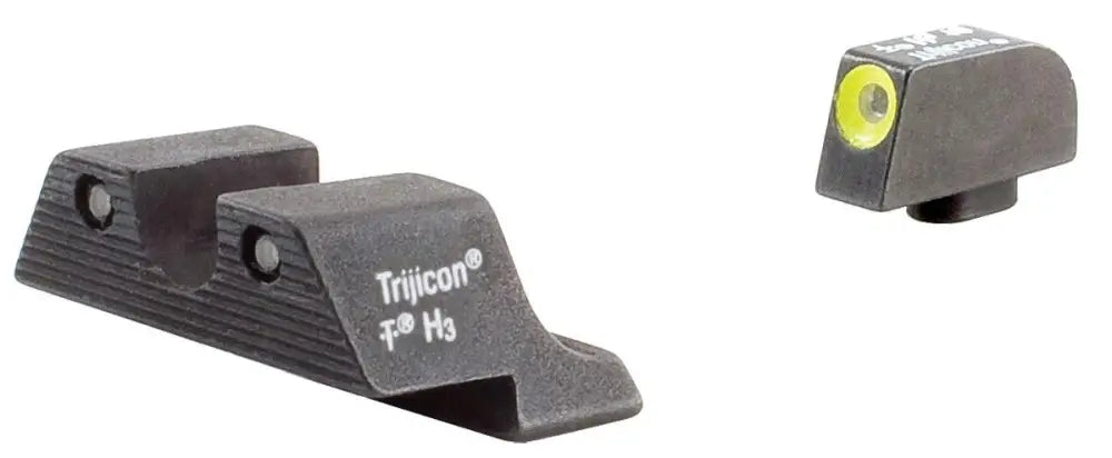 Trijicon Night Sights for Glock Large Frame Hd Sight Set - Yellow Front Outline Buy at Faith and Freedom Outdoors