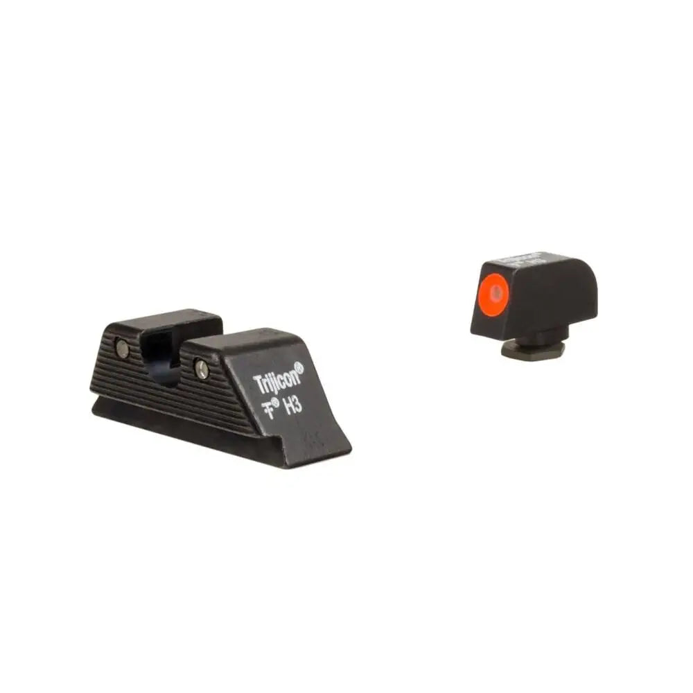 Trijicon Night Sights Hd Sight Mos Fit Rear Orange Front for Glock Models 17-39 Buy at Faith and Freedom Outdoors