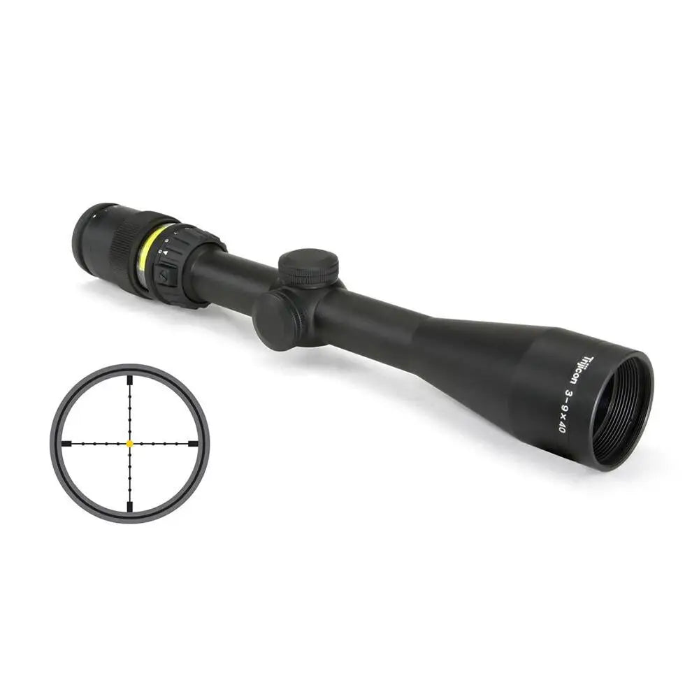 Trijicon Optics|centerfire Scopes Accupoint Rifle Scope 3-9x40mm Mil-dot Crosshair with Amber Dot Reticle 33.8-11.3’