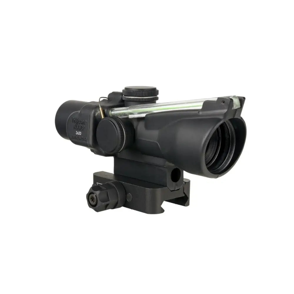 Trijicon Optics|centerfire Scopes Compact Acog 2x20 Rifle Scope Green Crosshair Reticle Illuminated Black with Mount
