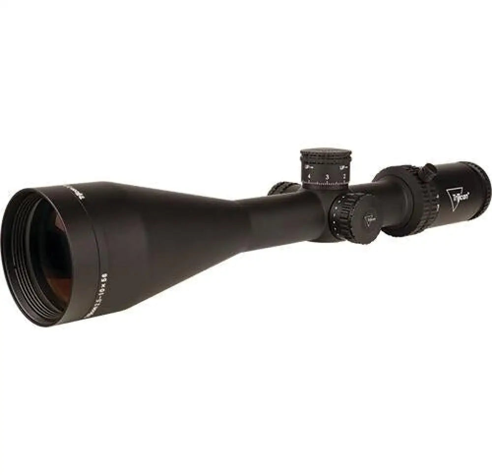 Trijicon Optics|centerfire Scopes Credo Hx 2.5-10x56 (sfp) 30mm Rifle Scope with Green Moa Precision Hunt Exposed Elev