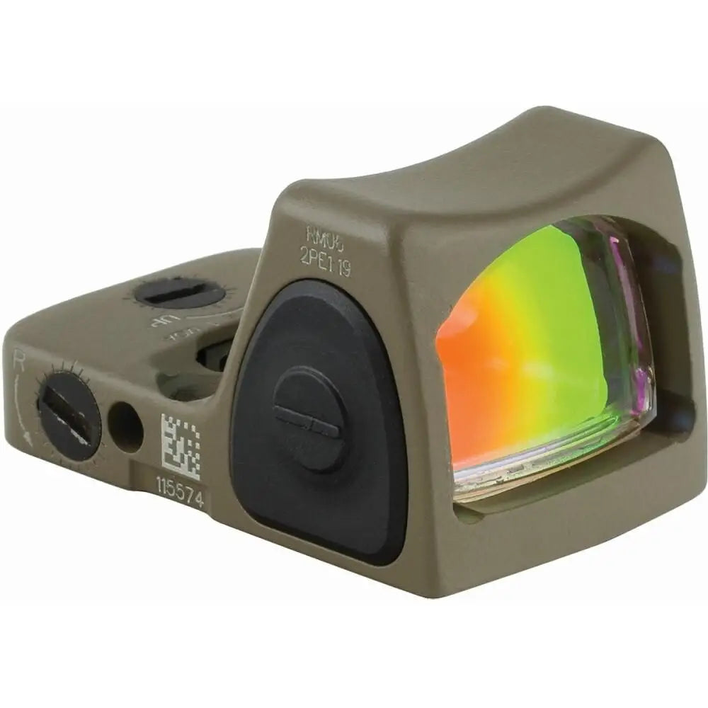 Trijicon Reflex Rmr Type 2 Red Dot Sight Fde Buy at Faith and Freedom Outdoors