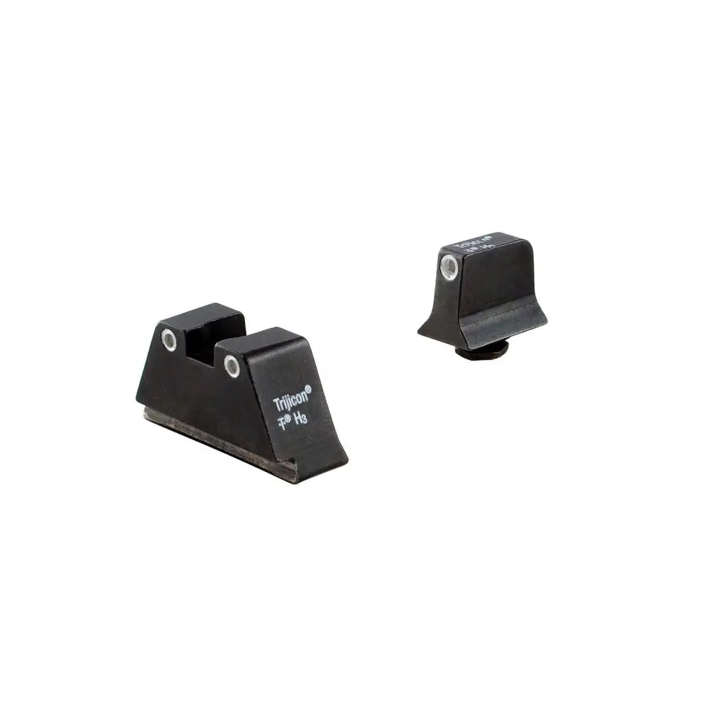 Trijicon Suppressor Height Sights Bright & Tough Sight Set for Glock Standard Frames Green with White Front Yellow Rear