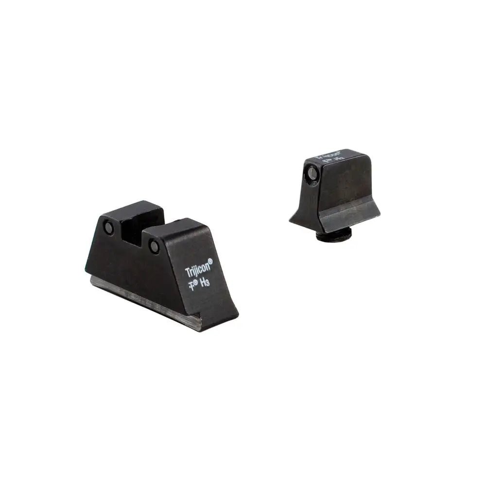 Trijicon Suppressor Height Sights Bright & Tough Sight Set for Glock Standard Frames Green with Black Front and Rear