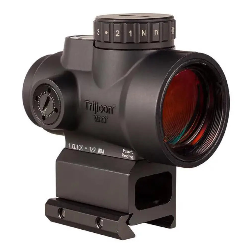 Trijicon Tube 1x25 Mro Hd 68 Moa Reticle with 2.0 Dot; Lower 1/3 Co-witness Ac32069 Buy at Faith and Freedom Outdoors