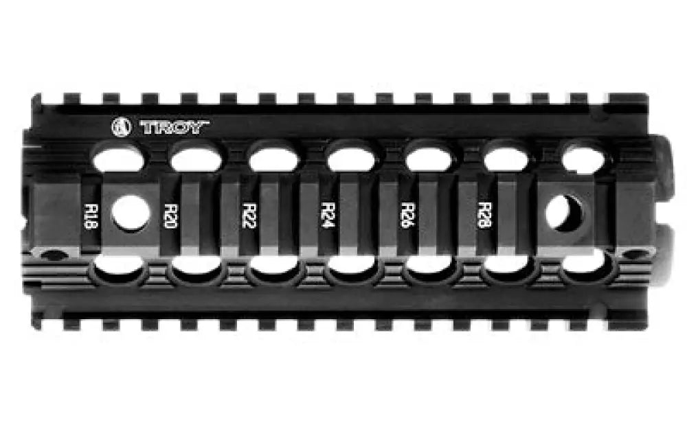 Troy 7’’ Mrf Drop in Carbine Rail Blk Buy at Faith and Freedom Outdoors - Handguards & Forends - Rail