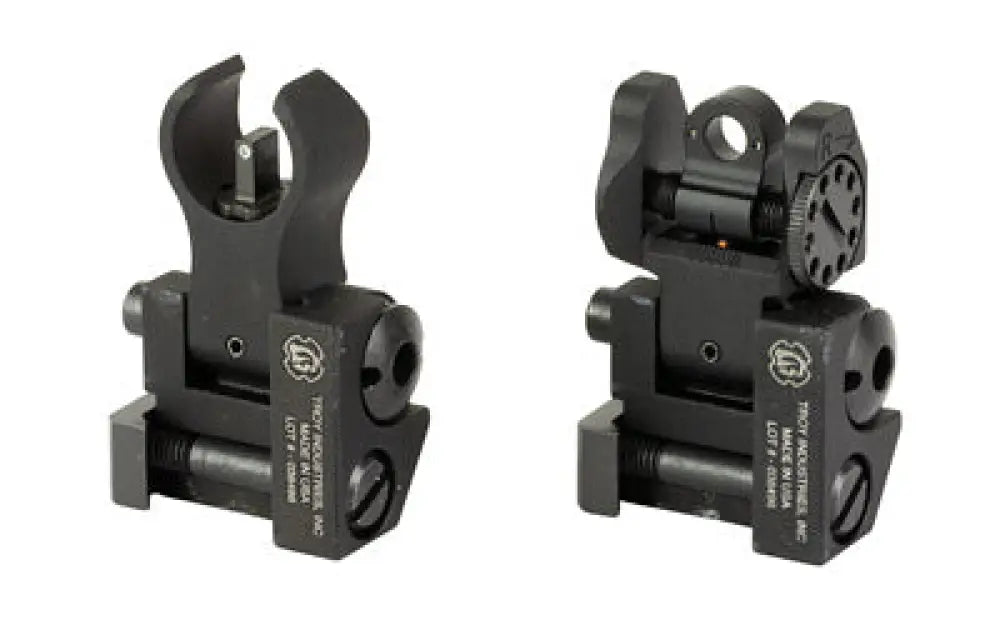 Troy Battlesight Micro Frnt/rear Black Buy at Faith and Freedom Outdoors - Long Gun Sights - Sight