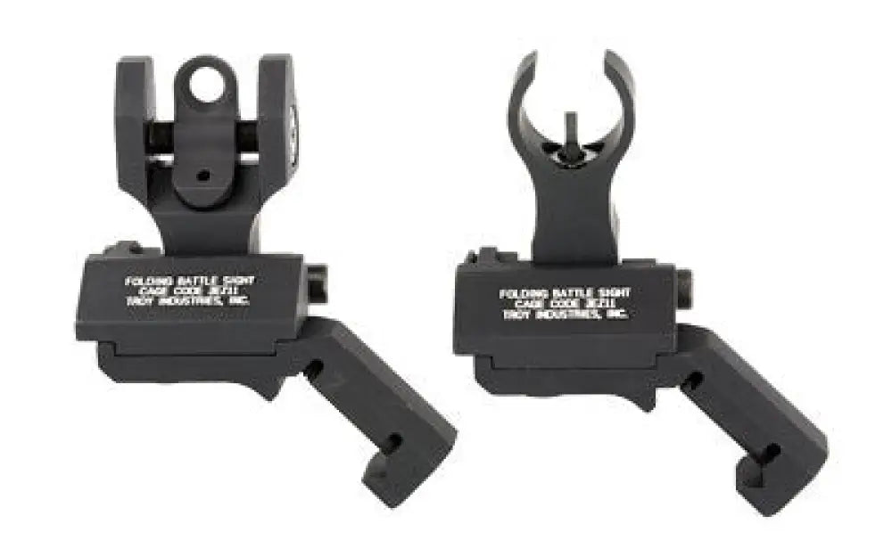 Troy Fldng Hk Frnt Offset Sght Black Buy at Faith and Freedom Outdoors - Long Gun Sights - Sight