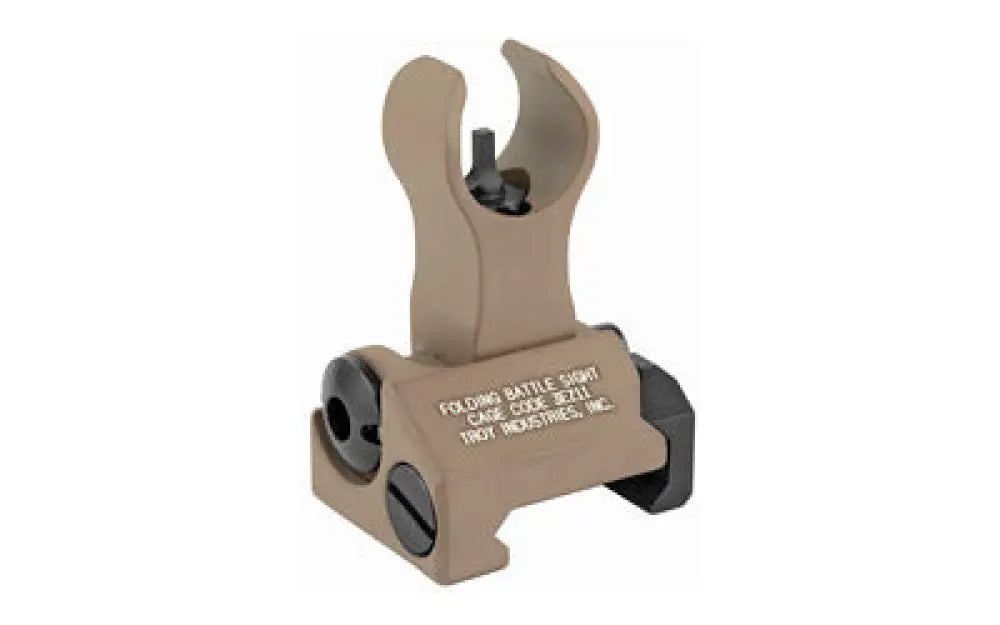 Troy Fldng Hk Front Battle Sight Fde Buy at Faith and Freedom Outdoors - Long Gun Sights - Sight