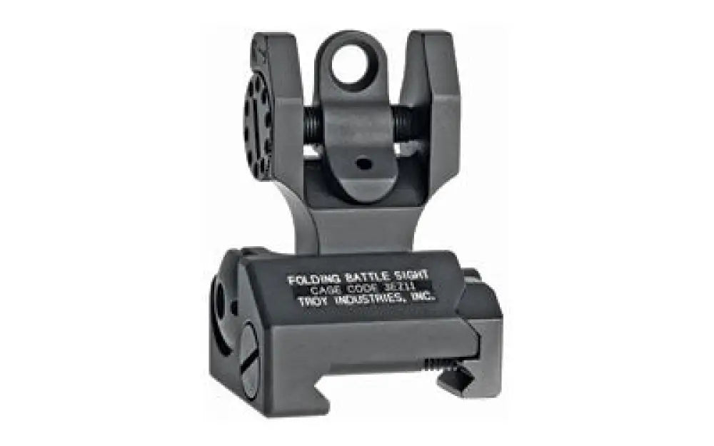 Troy Fldng Rear Battle Sight Black Buy at Faith and Freedom Outdoors - Long Gun Sights - Sight