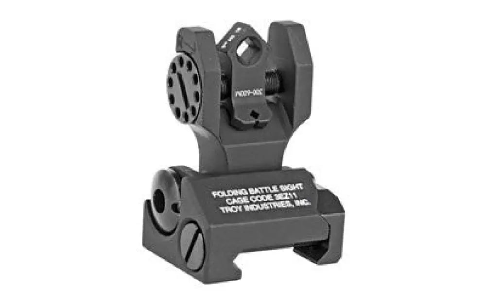 Troy Fldng Rear Di-optc Sght Trit Bk Buy at Faith and Freedom Outdoors - Long Gun Sights - Sight