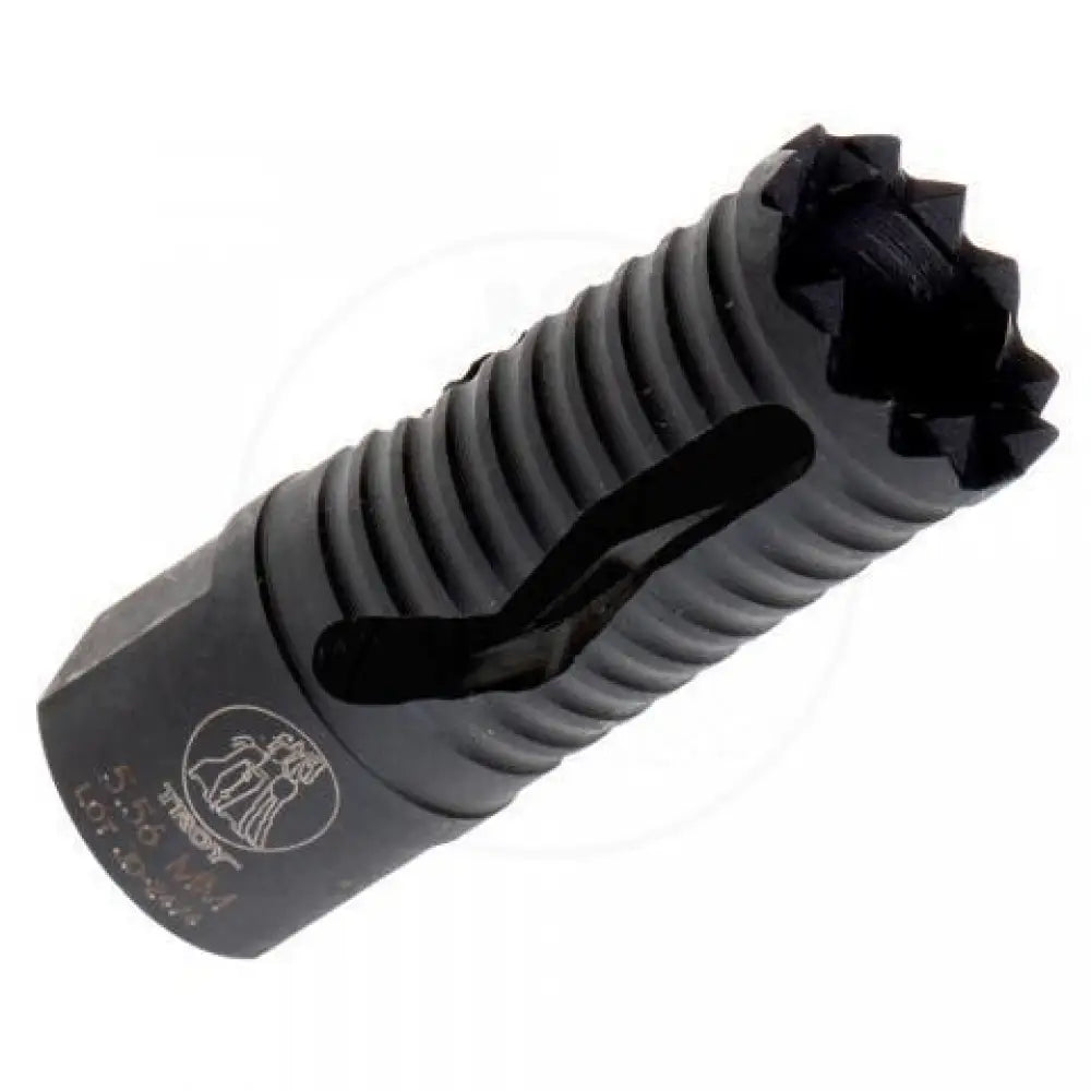 Troy Industries Muzzle Devices Medieval Flash Suppressor 5.56mm 1/2 Inch 28 Black Buy at Faith and Freedom Outdoors