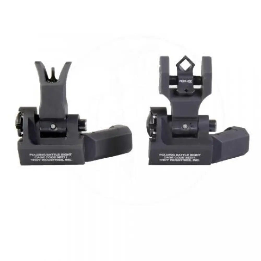 Troy Industries Rifle Sights 45-degree Offset Sight Set - Ssig-45s-mdbt-00 - M4 Front & Dioptic Rear - Black Buy