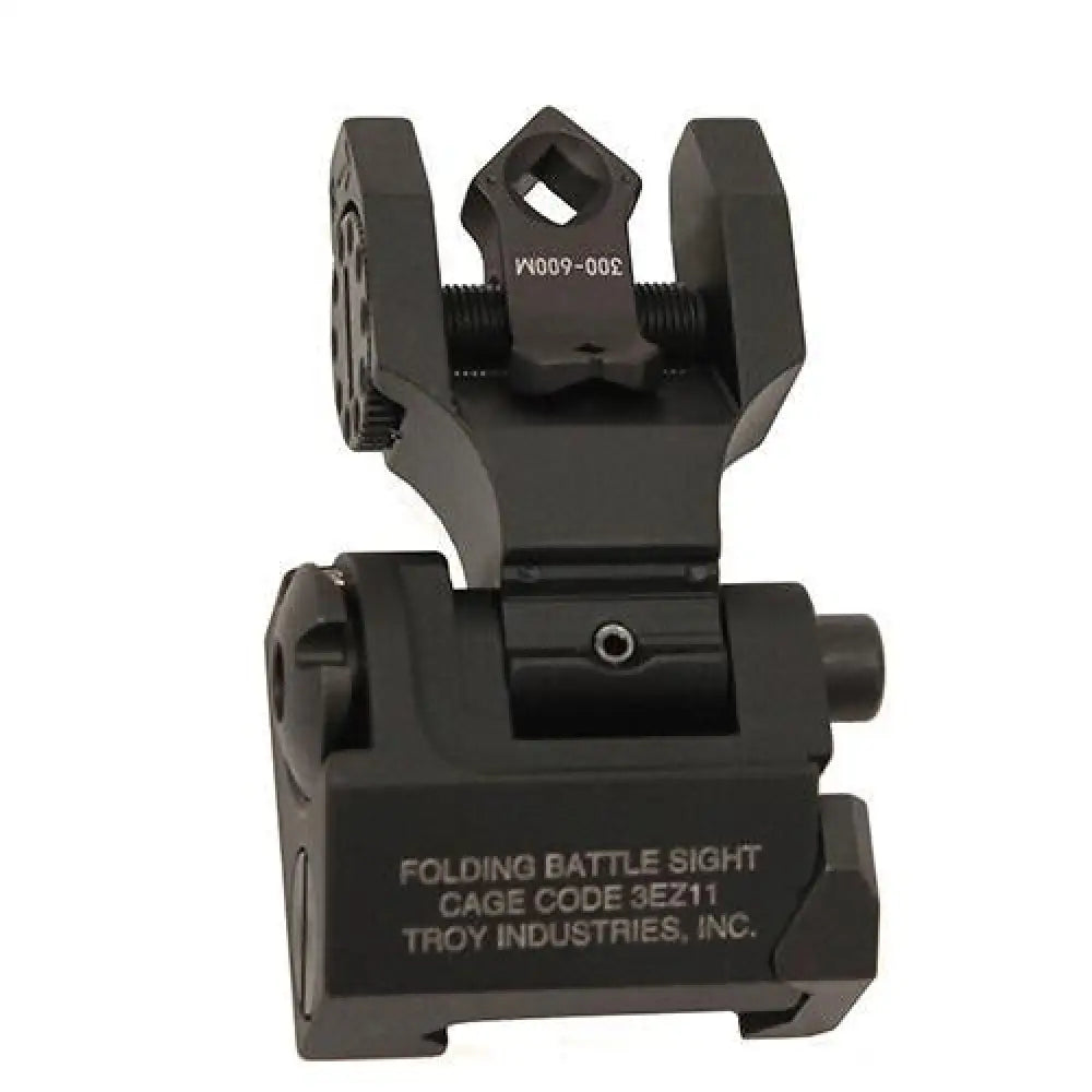 Troy Industries Rifle Sights Dioptic Folding Sight Tritium -black Buy at Faith and Freedom Outdoors