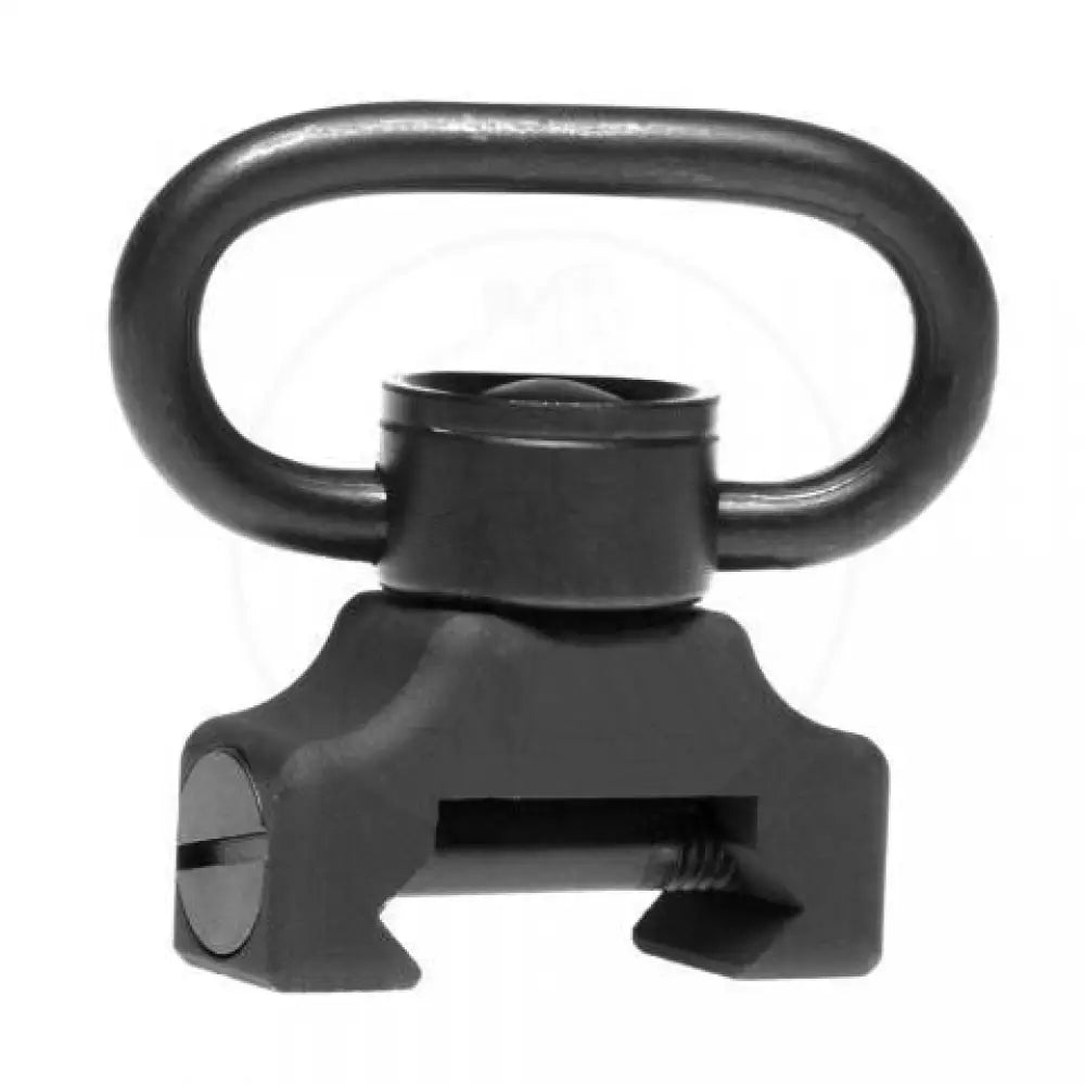 Troy Industries Slings & Swivels Q.d. 360 Push Button Rail Mount with Swivel -blk Buy at Faith and Freedom Outdoors