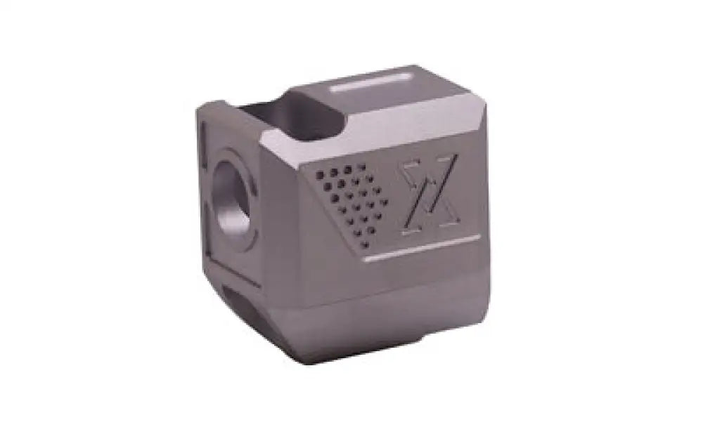 True Prec Comp P365/x/xl/mac Silver Buy at Faith and Freedom Outdoors - Muzzle Devices - Compensator