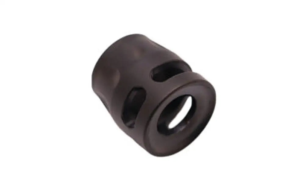 True Prec s Micro Comp 1/2x28 Blk Dl Buy at Faith and Freedom Outdoors - Muzzle Devices - Compensator