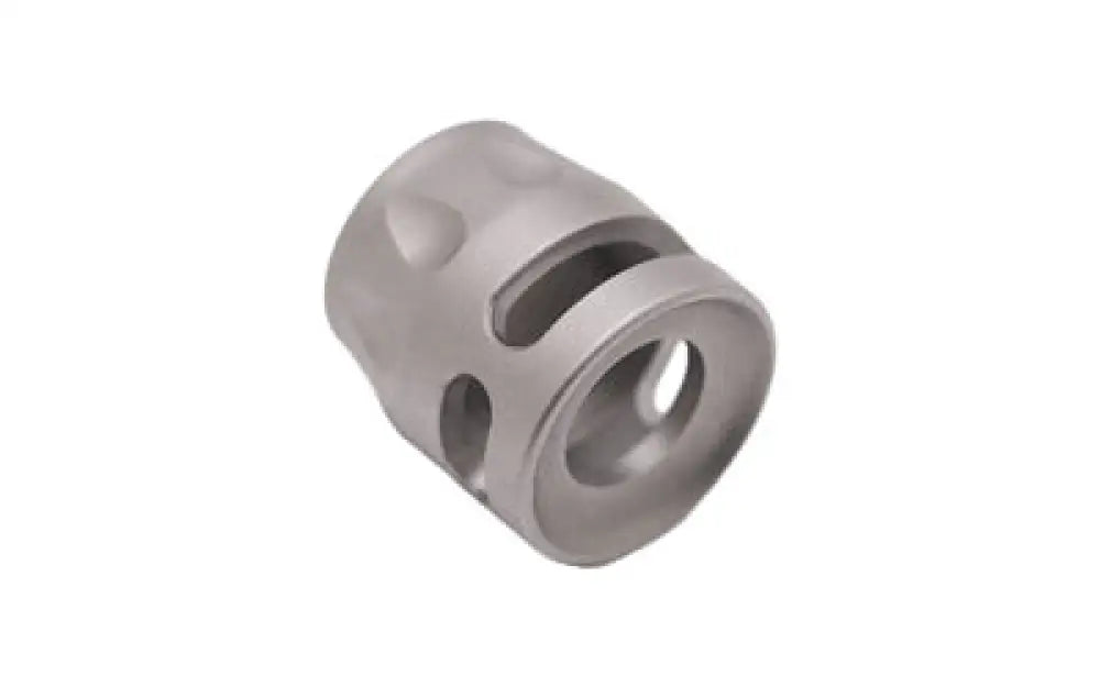 True Prec s Micro Comp 1/2x28 Ss Buy at Faith and Freedom Outdoors - Muzzle Devices - Compensator