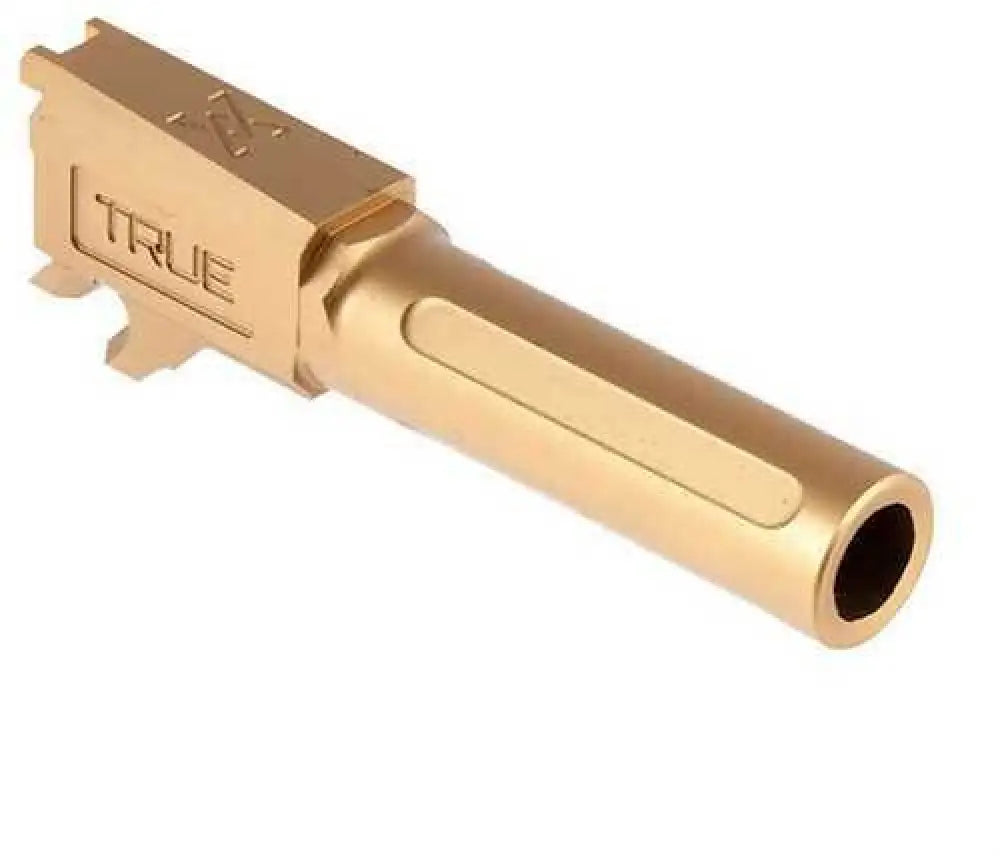 True Precision Barrel 9mm Gold Titanium Nitride Fits Sig P365 - Tp-p365b-xg