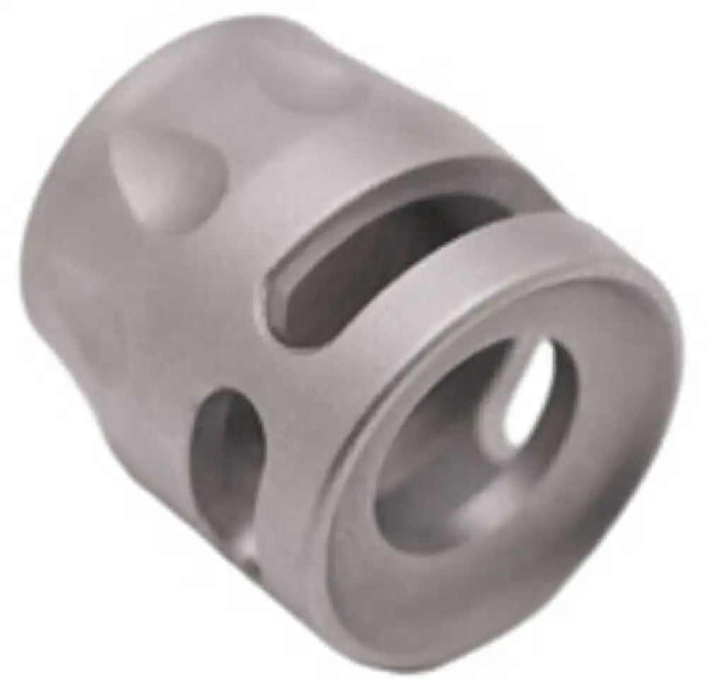 True Precision Micro Comp Compensator 9mm Stainless Steel 1/2-28 Tp-smicro-ss - Tp-smicro-ss