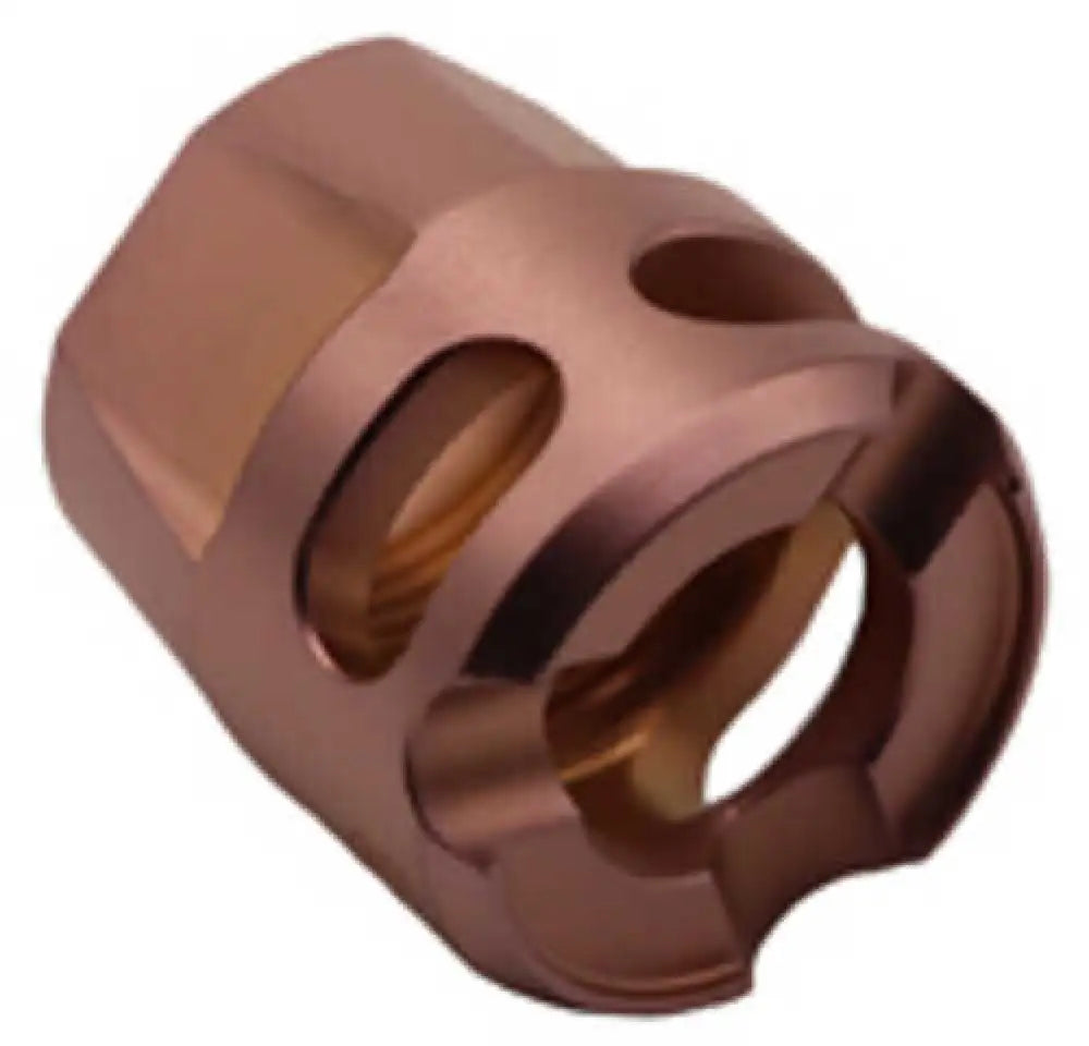 True Precision Y-micro Comp Compensator 9mm Fits 1/2-28 Threads Pvd Finish Copper - Tp-ymicro-c