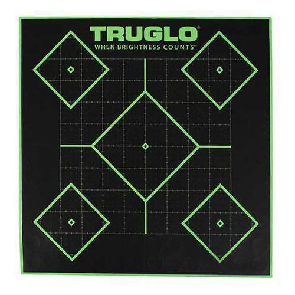 Truglo 5 Diamond Target 12x12 (per 12) Tg14a12