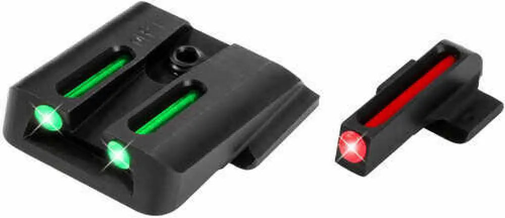Truglo Brite-site Fiber Optic S&w M&p 380ez Red Front Green Rear Black - Tg131mp1