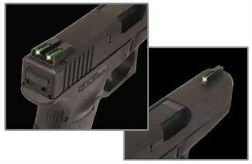 Truglo Brite-site Fiber Optic Sight Fits High for Glock 45/10mm Tg131g2