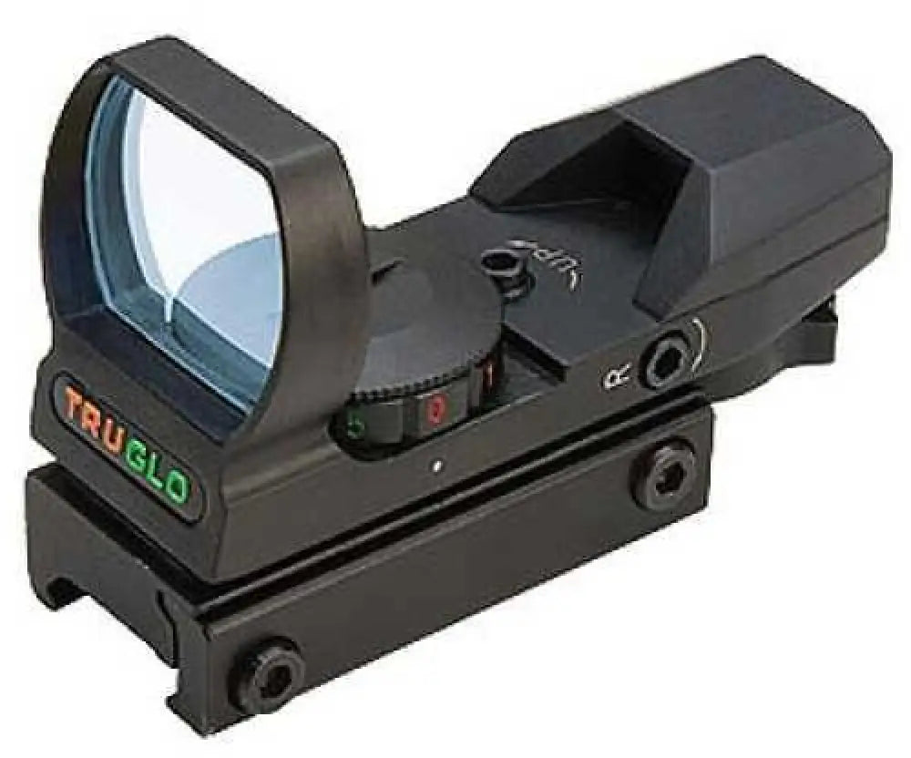 Truglo Dual Color Open Red Dot Black Multiple Reticle Tg8360b