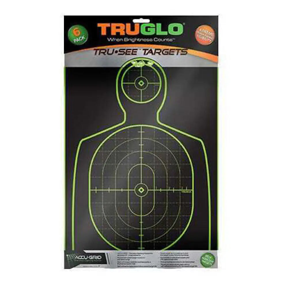 Truglo Handgun Target 12x18’’ 6 Pack Tg13a6