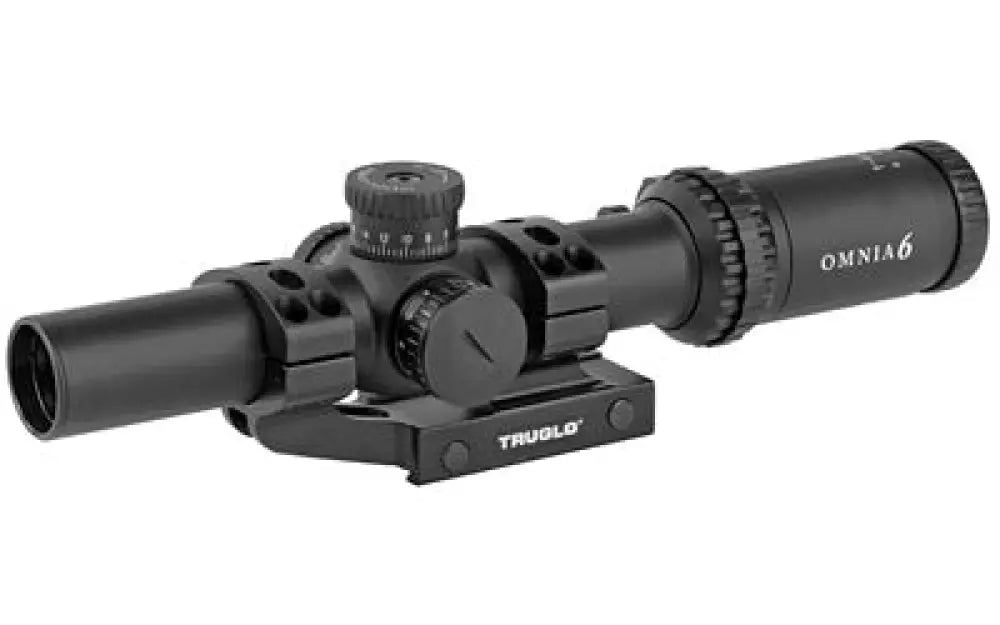 Truglo Omnia 1-6x24 Ir Aptr Black Buy at Faith and Freedom Outdoors - Scopes & Magnified Optics - Rifle Scope