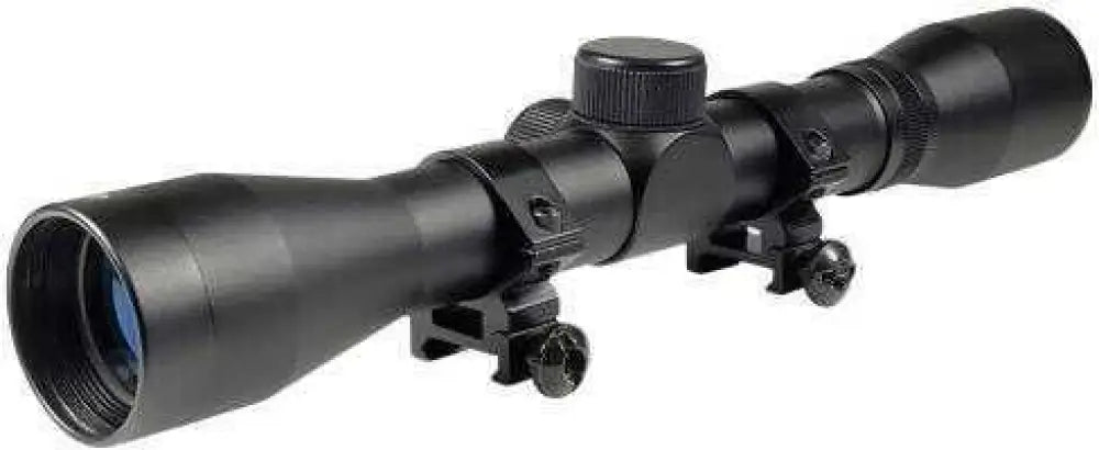 Truglo Scope Buckline 4x32mm Duplex Black W/weaver Rings - Tg85043xb