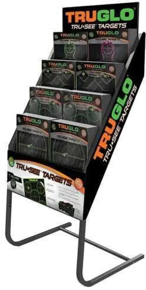 Truglo Target Display Trusee #1 72 Targets with Metal Floor Stand Tg100p1