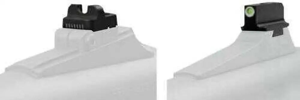 Truglo Tg-tg231a1w Tritium Pro Night Sights Square Green W/white Outline Front/green U-notch Rear Nitride Fortress Frame