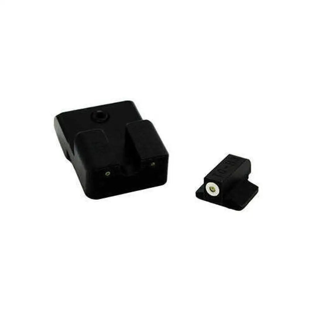 Truglo Tg-tg231n2w Tritium Pro Night Sights Square Green W/white Outline Front/green U-notch Rear Nitride Fortress Frame