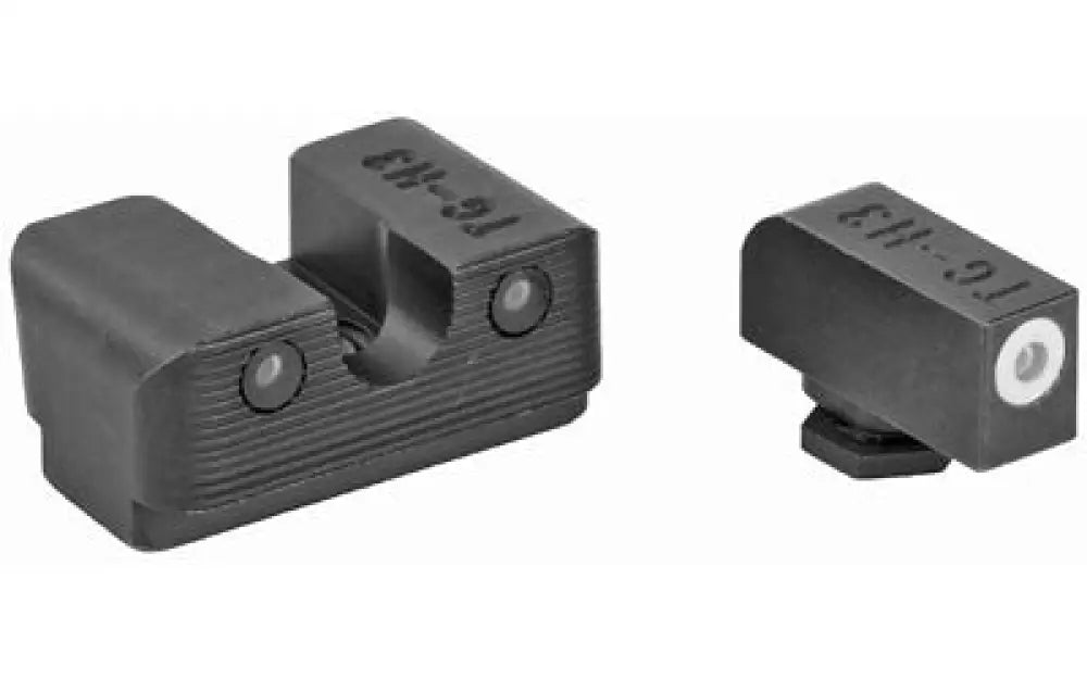 Truglo Trit Pro for Glock Low Wht Set Buy at Faith and Freedom Outdoors - Handgun Sights - Sight