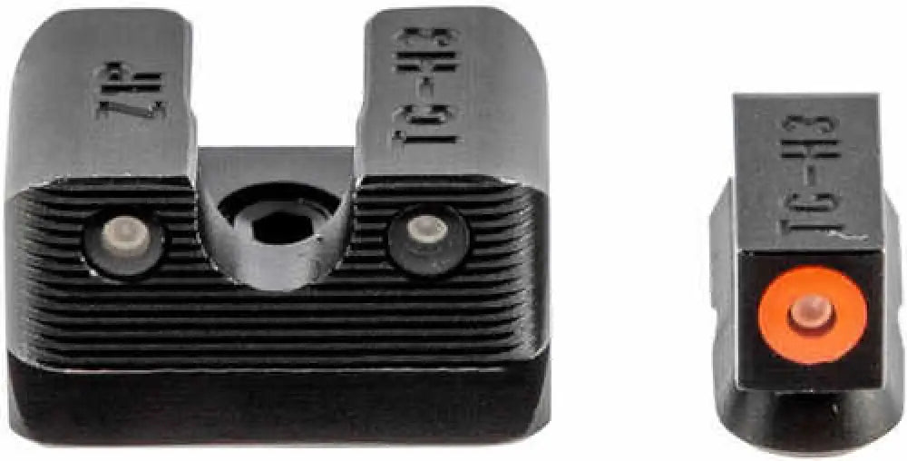 Truglo Tritium Pro Night Sights Cz 75 Green W/orange Outline Front W/black Rear Bl - Tg231cz1c